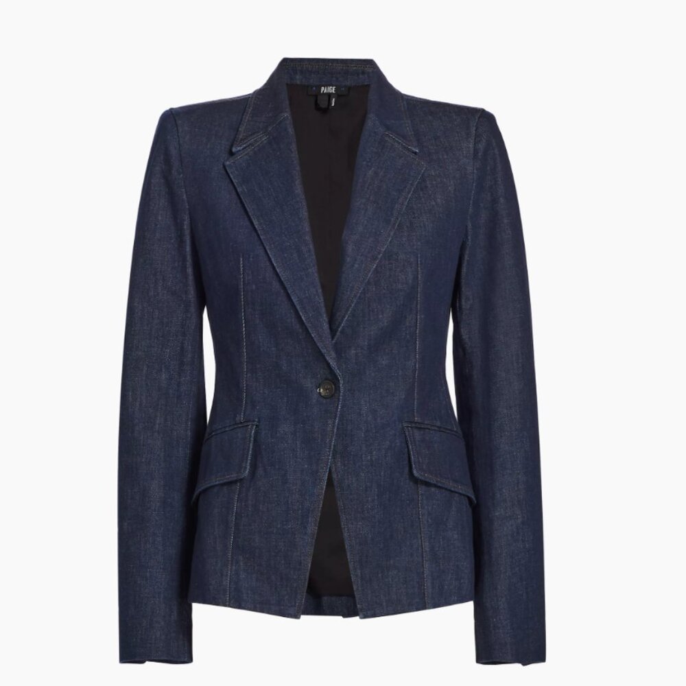 Paige Carmen Denim Blazer - NWT - size XL